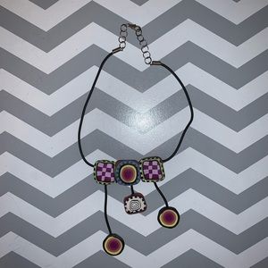 clay necklace
